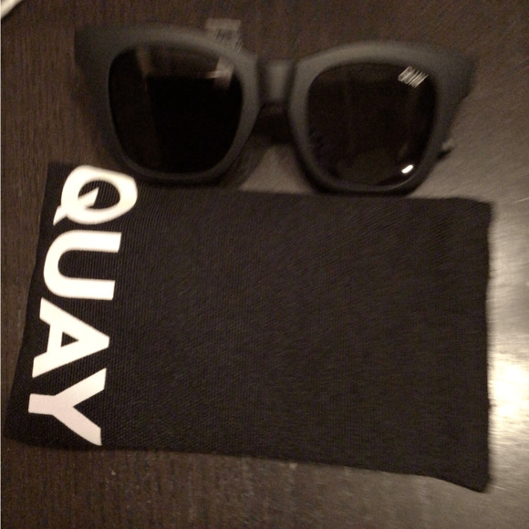 NEW! Quay After Hours black matte sunglasses main image 5